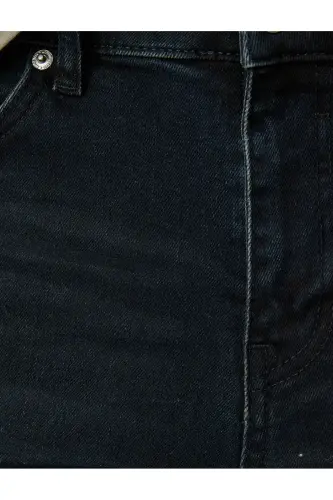 Slim Fit Kot Pantolon - Brad Jean-Koyu İndigo - 6