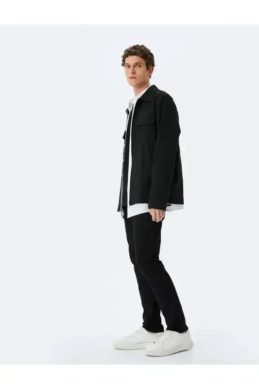 Slim Fit Kot Pantolon - Brad Jean-Qora - 2