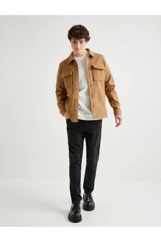 Slim Fit Kot Pantolon - Brad Jean-Qora - KOTON