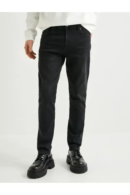 Slim Fit Kot Pantolon - Brad Jean-Qora - 3