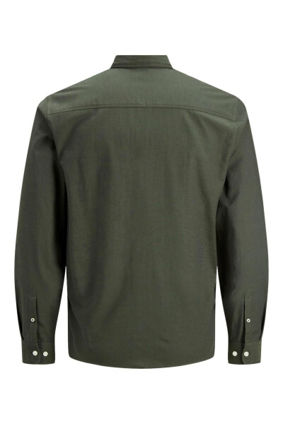 Slim Fit Ko'ylak 12182486 Jjeoxford Shırt L/s S21 Noos - 3