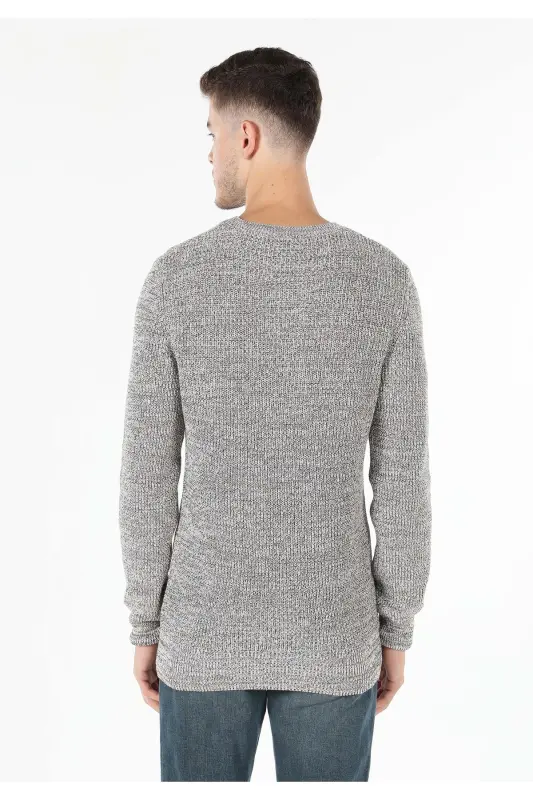 Slim Fit krujka yaxasi, tor tor bej erkak ko'ylagi (Cl1059927) - 2