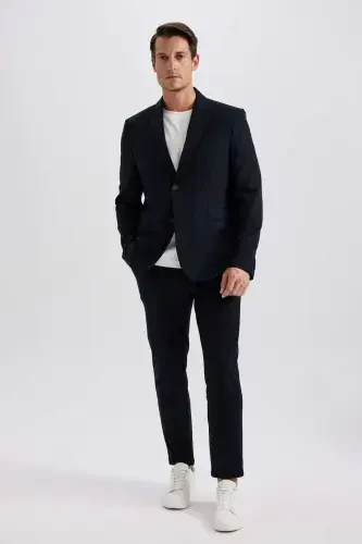 Slim Fit Lined Blazer Jacket Z8053az23au - 5