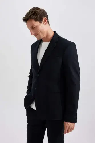 Slim Fit Lined Blazer Jacket Z8053az23au - 7