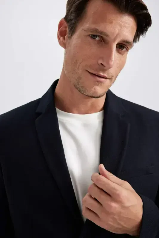 Slim Fit Lined Blazer Jacket Z8053az23au - 8