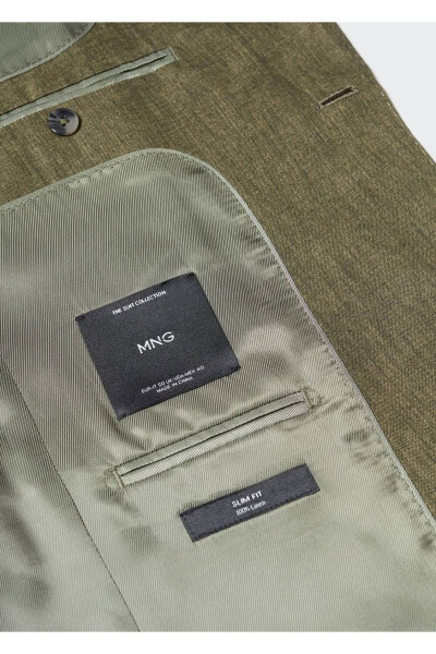 Slim Fit mato matoga palto - 5