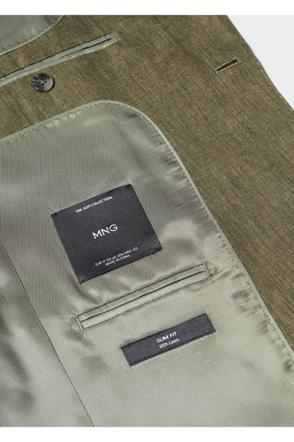 Slim Fit mato matoga palto - 5