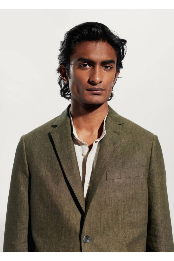 Slim Fit mato matoga palto - 7