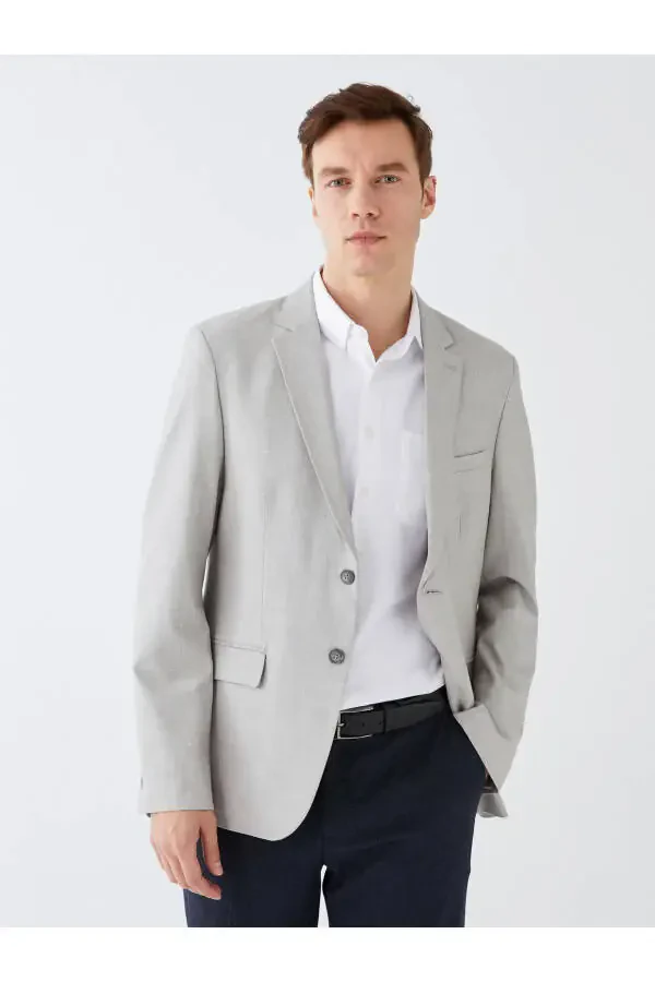 Slim Fit Men's Blazer Jacket - 1