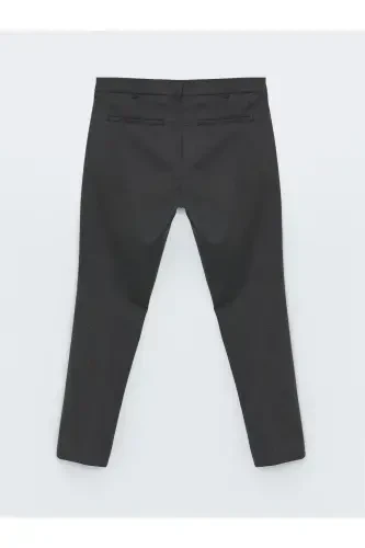 Slim Fit Men's Chino Trousers - ANTHRACITE MLG - 7