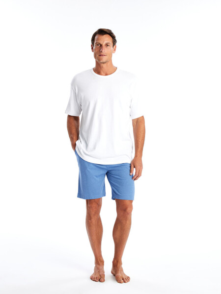 Slim Fit Men's Pajama Shorts - 7