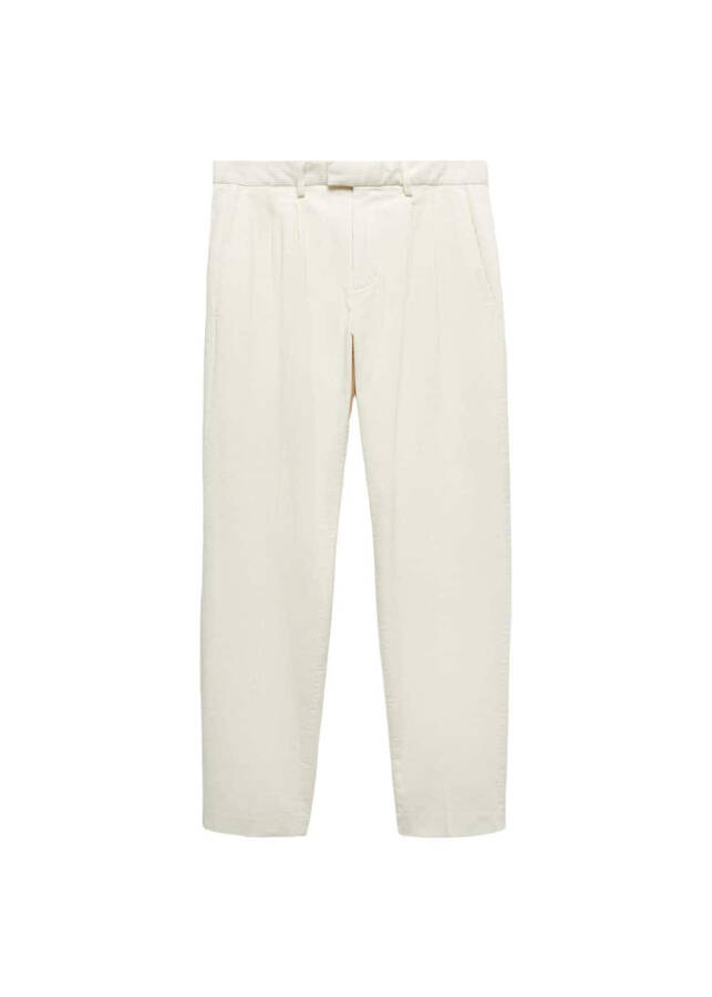 Slim fit micro corduroy trousers - 23