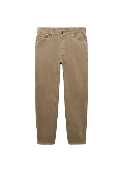 Slim fit micro corduroy trousers - 19