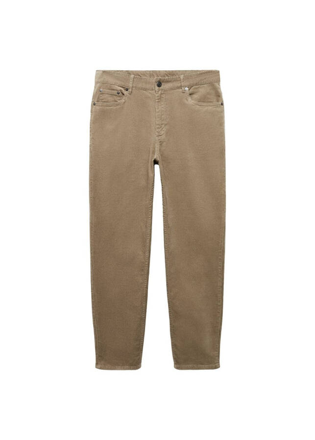 Slim fit micro corduroy trousers - 19