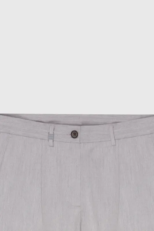 Slim Fit Narrow Cut Tie Waist Side Pocket Flexible Ca - 2