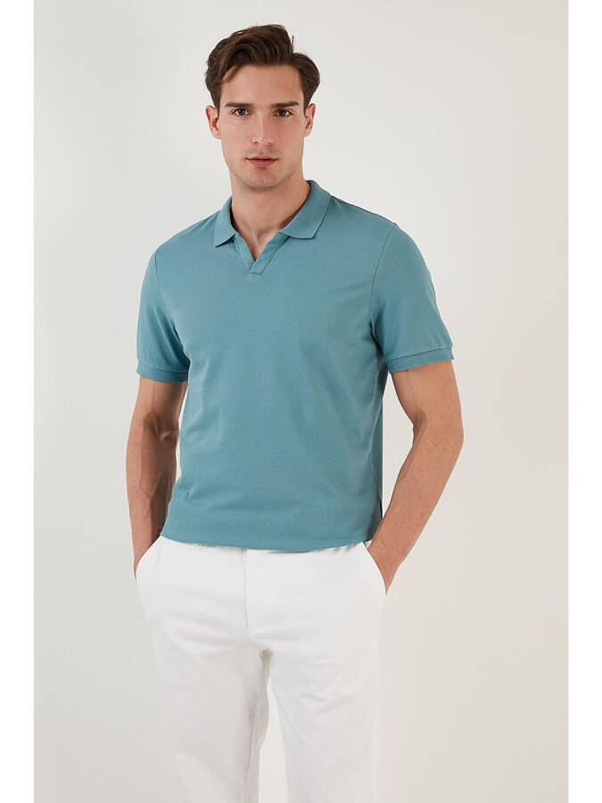 Slim Fit Pamuklu Polo Tişört 5902141 - 2