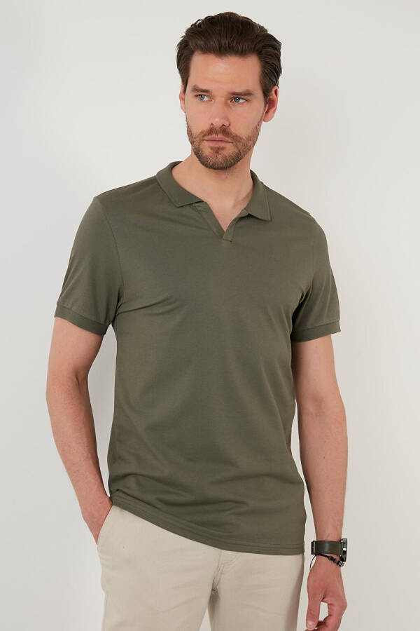 Slim Fit Pamuklu Polo Tişört 5902141 - 9