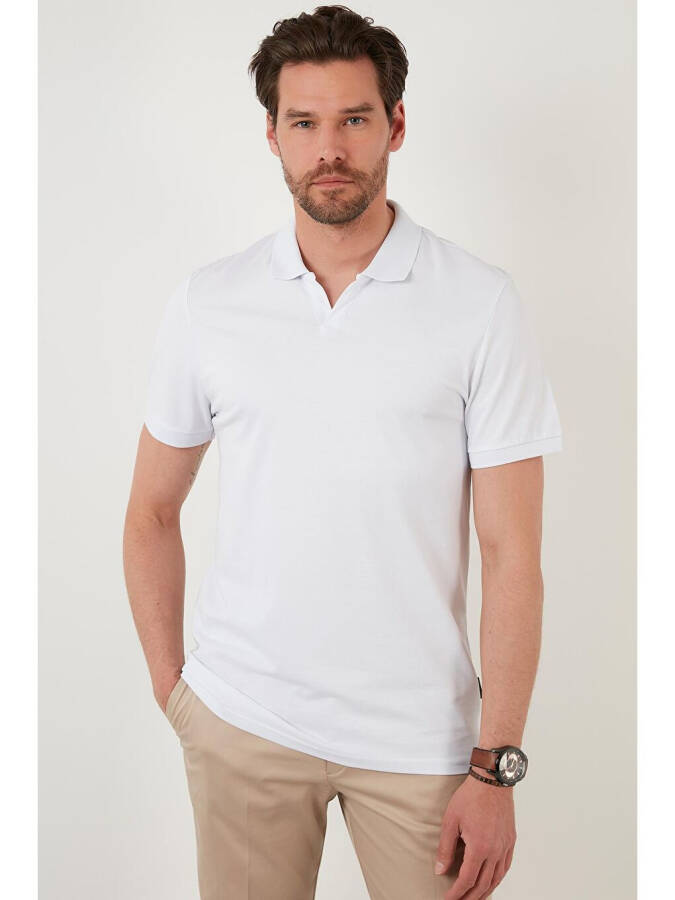 Slim Fit Pamuklu Polo Tişört 5902141 - 3