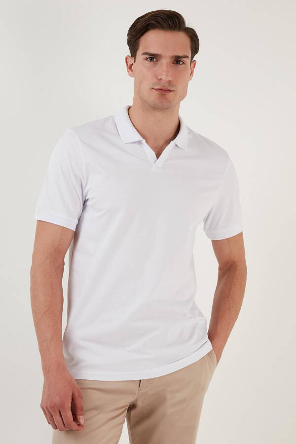 Slim Fit Pamuklu Polo Tişört 5902141 - 13