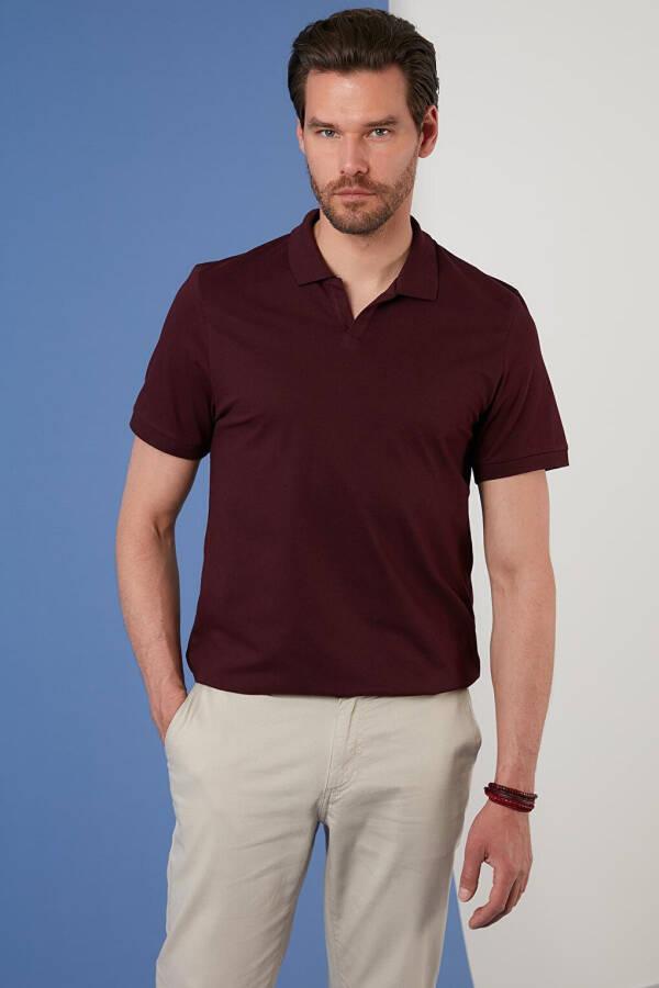 Slim Fit Pamuklu Polo Tişört 5902141 - 8