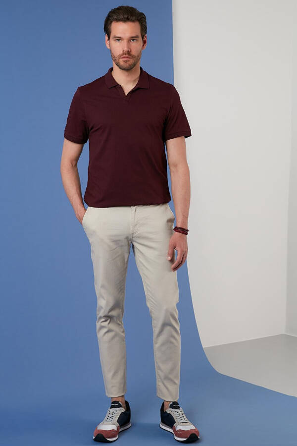 Slim Fit Pamuklu Polo Tişört 5902141 - 9