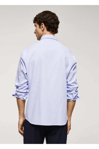 Slim Fit paxta ko'ylak - 4