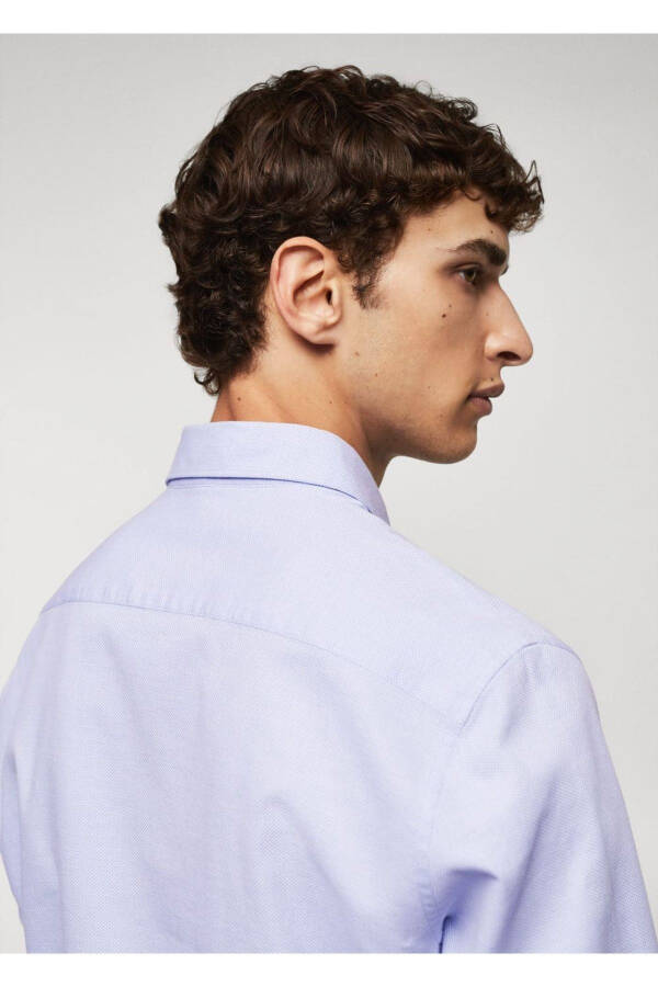 Slim Fit paxta ko'ylak - 7