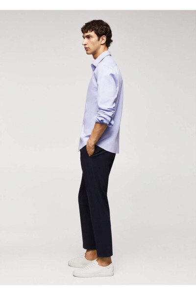 Slim Fit paxta ko'ylak - 8