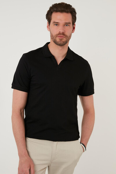 Slim Fit Paxta Polo Futbolka 5902141 - 12