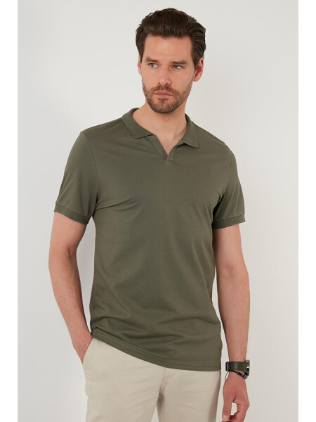 Slim Fit Paxta Polo Ko'ylak 5902141 - LC WAIKIKI (1)