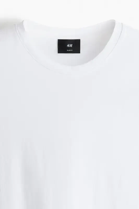 Slim fit, Pima cotton T-shirt. - 6