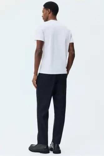 Slim fit, Pima paxtadan ti-shirt. - 5