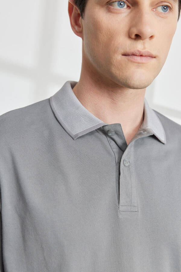 Slim Fit Поло с коротким рукавом - 3