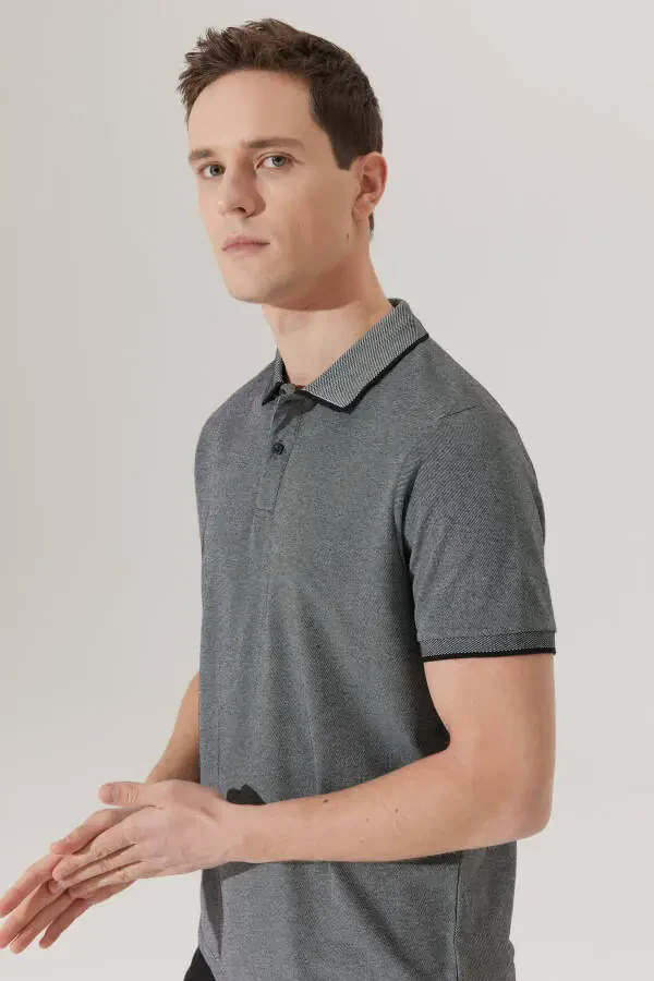 Slim Fit Поло с коротким рукавом - 3