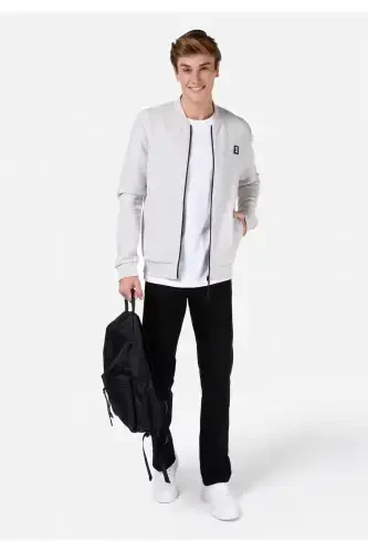 Slim Fit Printed Pocket Stone Men's Jacket Cl1066812 - 3