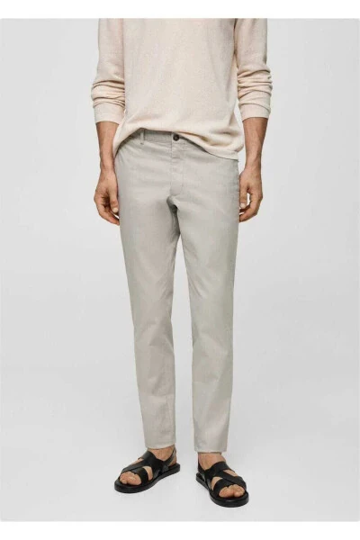 Slim Fit Serge Chino Pant - MANGO MAN