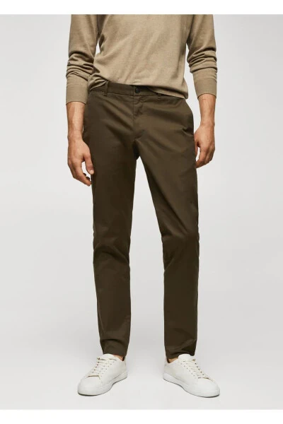 Slim Fit Serge Chino Pants - MANGO MAN