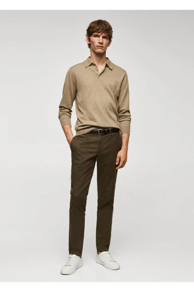 Slim Fit Serge Chino Pants - MANGO MAN (1)