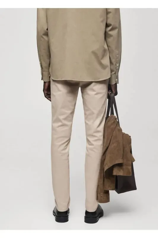 Slim fit serge chino pants - 5