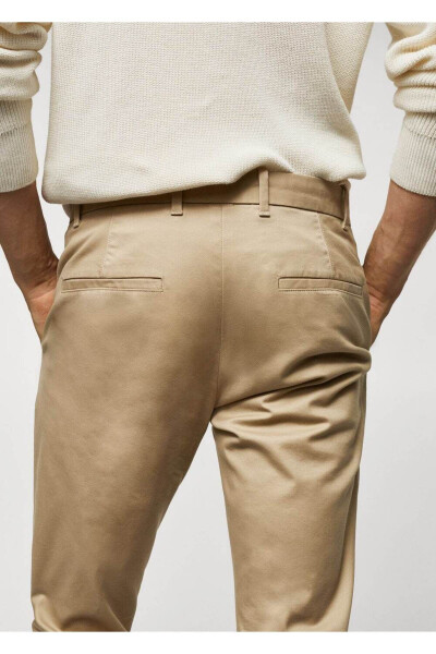 Slim fit serge chino pants - 6