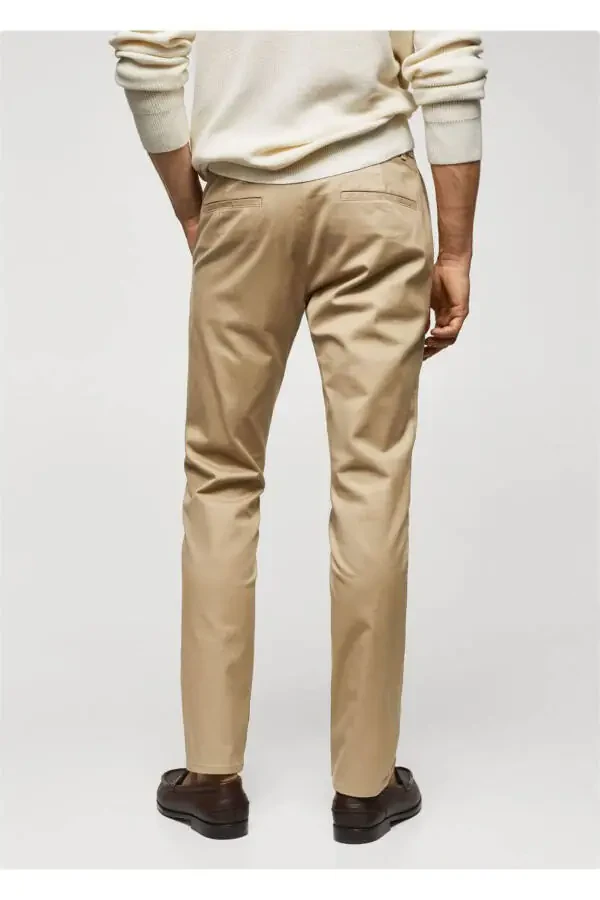 Slim fit serge chino pants - 4