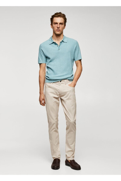 Slim fit Serge cotton pants - MANGO MAN (1)