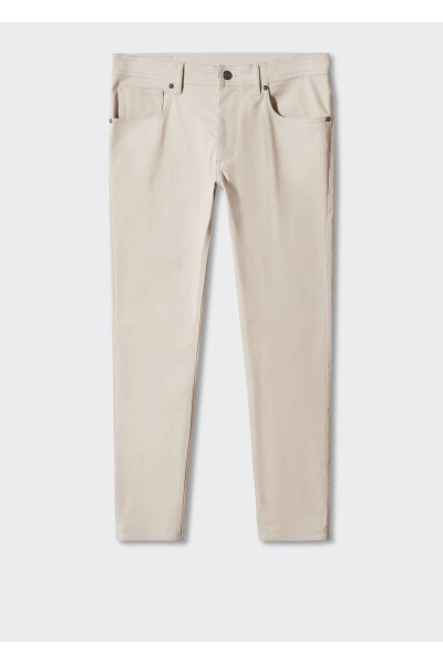 Slim fit Serge cotton pants - 3