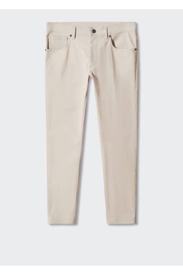 Slim fit Serge cotton pants - 3