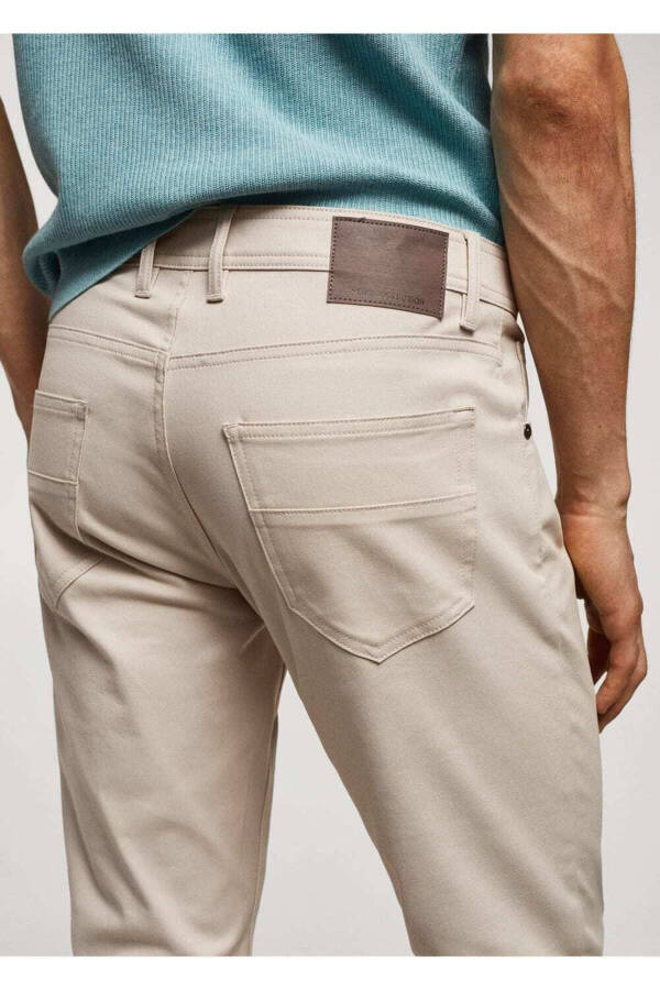 Slim fit Serge cotton pants - 6