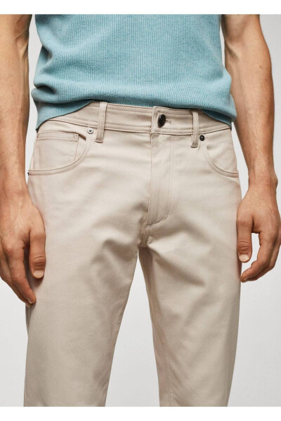 Slim fit Serge cotton pants - 8