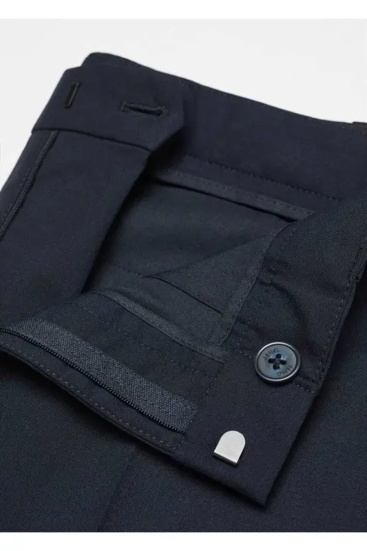 Slim fit shim kostyumi - To'q ko'k - 6