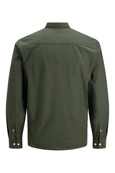 Slim Fit Shirt 12182486 Jjeoxford Shırt L/s S21 Noos - 13