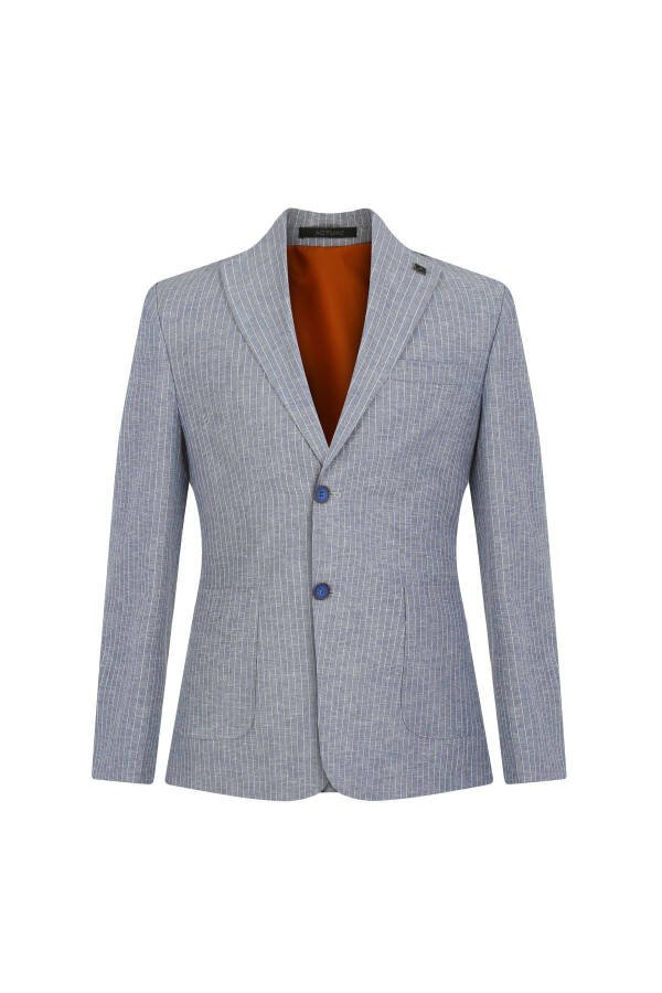 Slim Fit Single Blazer 7161-05 - 1