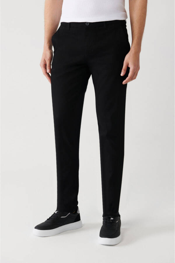 Slim fit, stretch chino pants. - 9